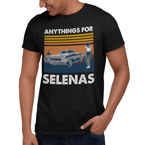 Vintage Anything for Selenas T-Shirt Black