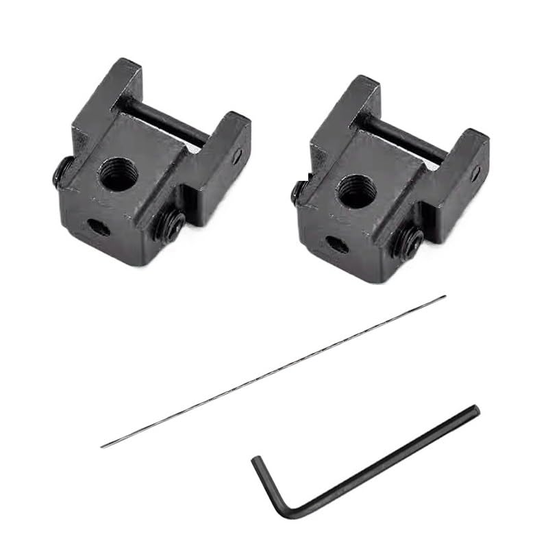 2pcs Scroll Saw Blades Clamp Holder Pin Less Conversion Fit for Precision Steel Saw Blades