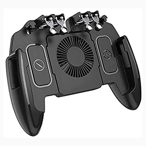 Phone Game Radiator Muted Cooling Fan 2 Triggers Gaming Grip Handle Game Controller