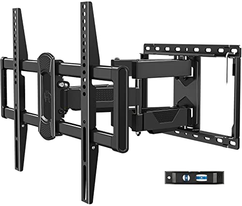 Mounting Dream UL Listed TV Wall Mount for Most 42-84 Inch TV, Full Motion TV Mount with Swivel and Tilt, TV Bracket with Articulating Dual Arms, Fits 16inch Studs, Max VESA 600X400 mm, 100 lbs,MD2617