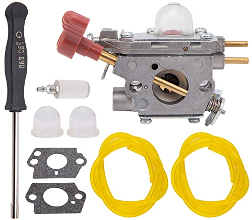753-06288 TB430 Carburetor Compatible for Troy Bilt TB35EC TB430 TB2MB TB225 TB2040XP TB2044XP ZAMA C1U-P27 Remington RM430 Murray MS2550 MS2560 M2560 25CC Craftsman MTD Trimmer Leaf Blower Carb