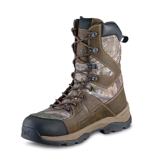 Irish Setter, Terrain, Men’s, 10', Waterproof, Insulated 400g, Hunting Boot, Mossy Oak Country DNA, 10.5 D (Medium)