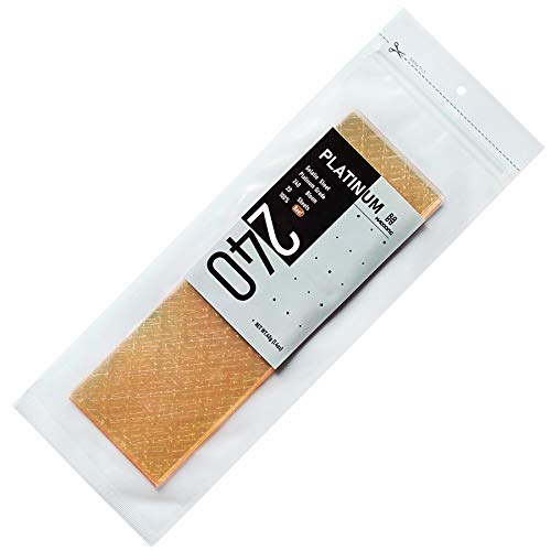 Haodong Beef Platinum Leaf Gelatin Sheets - 240 Bloom (20 Sheets, 40g) - Gelatin Leaves for Baking and Cooking Mirror Glaze Dessert Jellies Mousse Cake