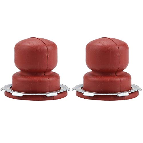 Kizut 2 Pcs 36045 36045A 640259 Primer Bulb for Tecumseh VLV126 VLV40 VLV50 VLV55 VLV60 VLV65 VLV66 VLX50 VLX55 TVS90 Engine TC-36045A Lawn Mower with Ring