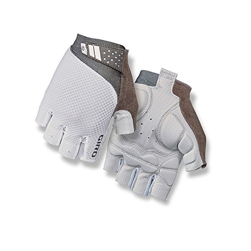Giro Monica II Gel Womens Road Cycling Gloves - White (2022), Medium