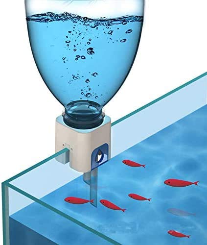 SKEMIX Auto Top Off Water Filler Aquarium Mini ATO System Fish Tortoise Tank Water Level Controller No Wiring Float Valve