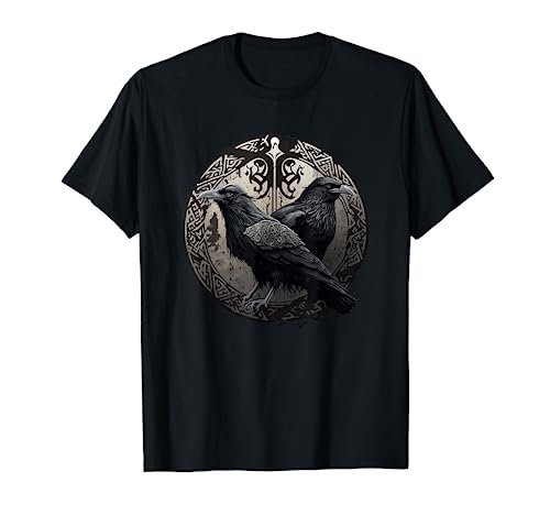 Scandinavian Odin Ravens T-Shirt