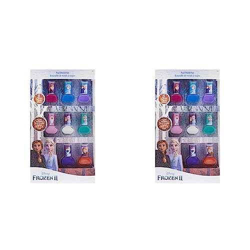 TownleyGirl Disney Frozen 2 Nail Polish Set 16 pack, multi-colored, 3'