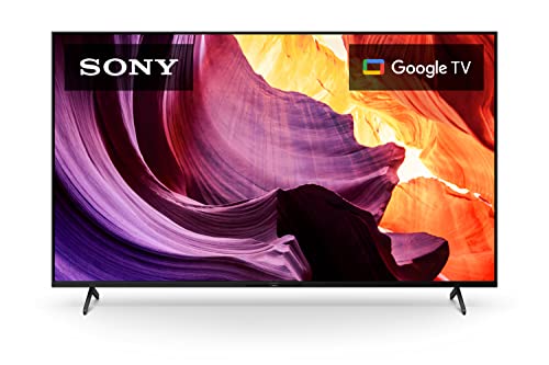 Sony 75 Inch 4K Ultra HD TV X80K Series: LED Smart Google TV with Dolby Vision HDR KD75X80K- Latest Model, Black