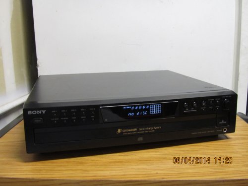 Sony CDP-CE375 5-Disc Carousel-Style CD Changer (Discontinued by Manufacturer) - Black