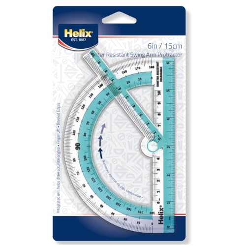 Helix - Swing Arm Protractor - 180 Degree Rotation
