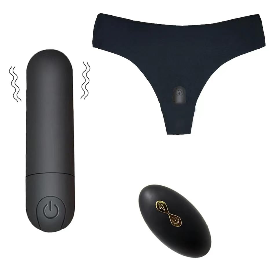 Remote Control Vibrating Panties Clitorals Stimulator with Underwear, Panty Sucking Stimulation Toy Butterfly Vibrator for Women, Nipple G spot Dildo Vibrator Panty Vibrator Clitoral Massager for Her