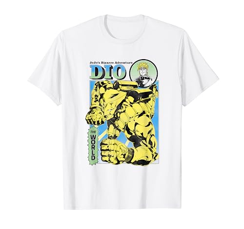 JoJo's Bizarre Adventure Part 3 DIO & The World Illustration T-Shirt