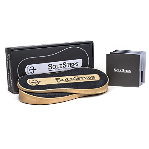 WeckMethod SoleSteps Orthotics Arch Support Designed to Help with Plantar Fasciitis, Flat Feet, and Foot Pain - Helps Relieve Stress and Promote Better Posture, Balance, Weight Distribution