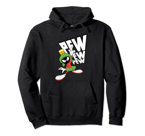 Looney Tunes Marvin The Martian Pew Pew Pew Pullover Hoodie