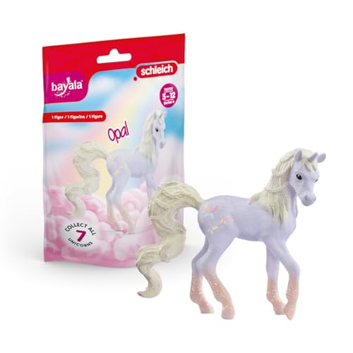 Schleich bayala, Limited Edition Collectible Unicorn Toys for Girls and Boys, Gemstone Unicorn Figurines, Opal