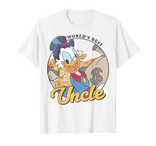 Disney DuckTales Scrooge McDuck World's Best Uncle T-Shirt
