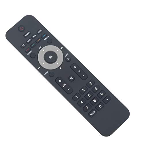 WINFLIKE RC2143619/01 Remote Replaced for Philips TV RC2143602/01 19PFL3504D/F7 22PFL3504D/F7 32HFL3330D/27 42PFL5403/77 42PFL7603D27 47PFL7603DF7 42PFL7403D27B 42PFL7403D27E 47PFL7403D27 52PFL7403D27