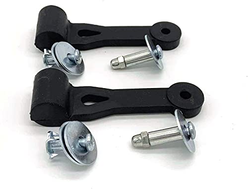 (2) 109808X 532109808 Tractor Bagger Parts Bagger Latch Hood Latch for Craftsman， AYP Lawn Mower， Husqvarna Riding Mower