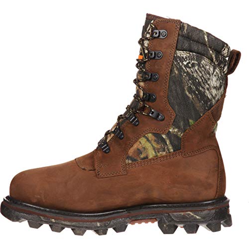 Rocky Men's FQ0009455 Mid Calf Boot, Mossy Oak Break Up, 9.5 M US