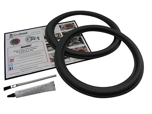 JL Audio Single 12 Inch 12W7 Foam Speaker Repair Kit, Super Wide Roll, 12W7, FSK-12JL-W7-1 (Single)