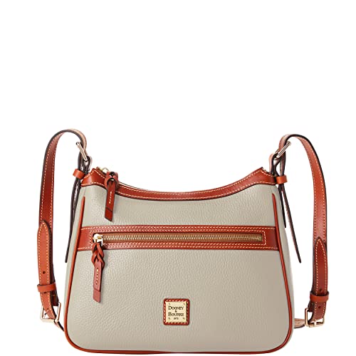 Dooney & Bourke Handbag, Pebble Grain Presley Crossbody - Bone