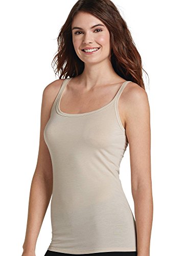 Jockey Women's Undershirt Supersoft Cami, Light Beige, M