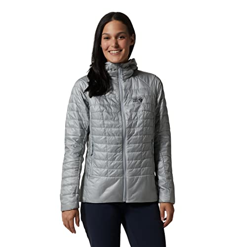 Mountain Hardwear Women's Ghost Shadow Hoody, Glacial, Medium
