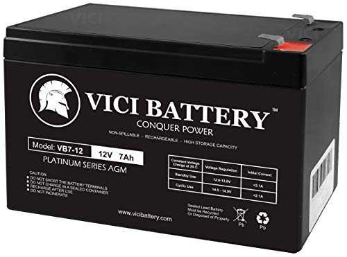 VICI Battery 12V 7Ah SLA Battery Replacement for BB SH1228W Brand Product