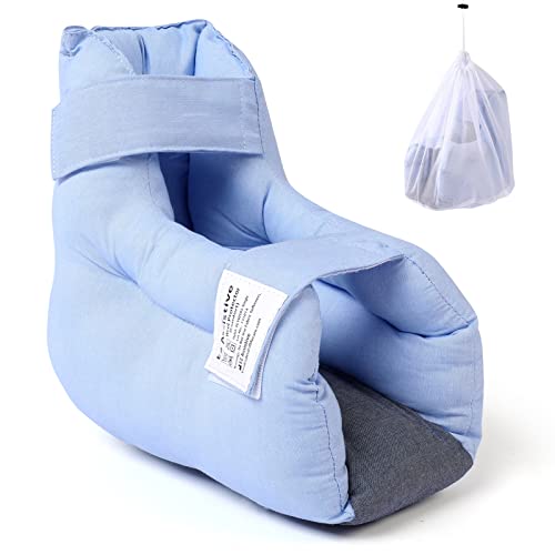 EZ Assistive Heel Protectors for Pressure Sores and Heel Protectors for Bed Sores, Heel Cushions for Heel Pain Relief, Heel Pillows for Bedridden Patients Supplies