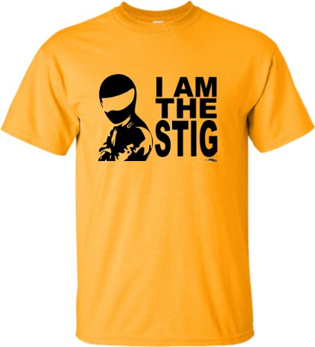 Go All Out XXX-Large Gold Adult I Am The Stig T-Shirt