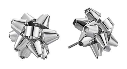 Kate Spade New York Studs Earrings Bourgeois Bow Silver