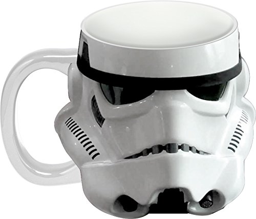 Star Wars Storm Trooper Sculpted Ceramic Mug, 18Fl oz