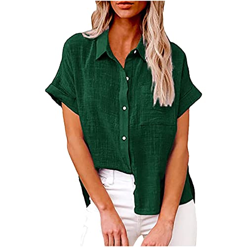 Women Short Sleeve Blouse Short Sleeve Camis Sweater Workout Loose Short Sleeve Tops Crewneck Tshirts Halter Relaxed-fit Tee Sleeveless Tunic Floral Print Tops Color Block Tops