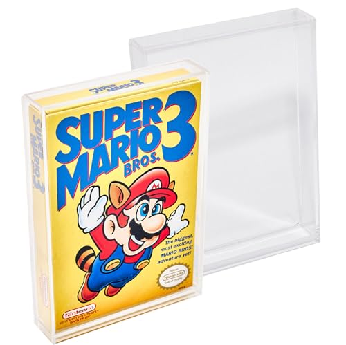 Platinum Protectors Acrylic Display Case for Nintendo NES Game Boxes Premium UV Protection