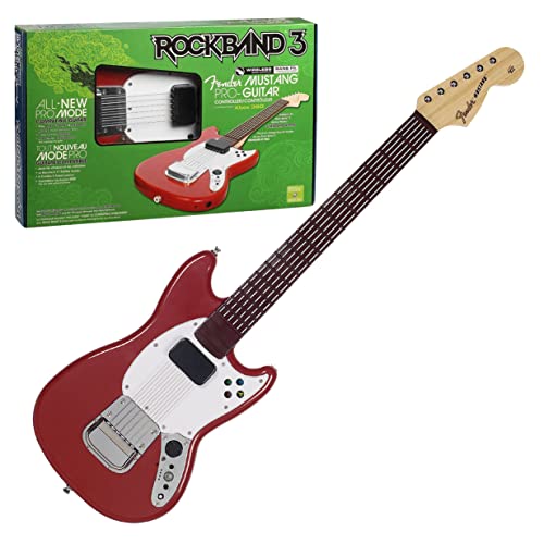 Rock Band 3 Wireless Fender Mustang PRO-Guitar Controller for Xbox 360