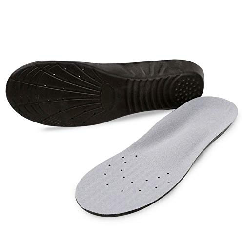 Shoe Insoles, Memory Foam Insoles, Providing Excellent Shock Absorption and Cushioning for Feet Relief, Comfortable Insoles for Men and Women for Everyday Use, M [US M: 6-9/W: 7-11] Black