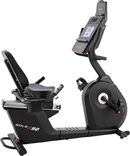 Sole R92 2023 Model Recumbent Bike with Heart Rate Monitoring