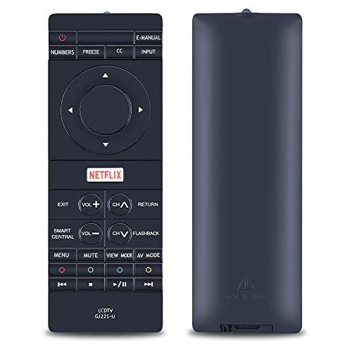 GJ221-U Replaced Remote Control Compatible for Sharp 4K LCD TV LC-43UB30U LC43UB30U LC-50UB30U LC50UB30U LC-55UB30U LC55UB30U LC-65UB30U LC65UB30U