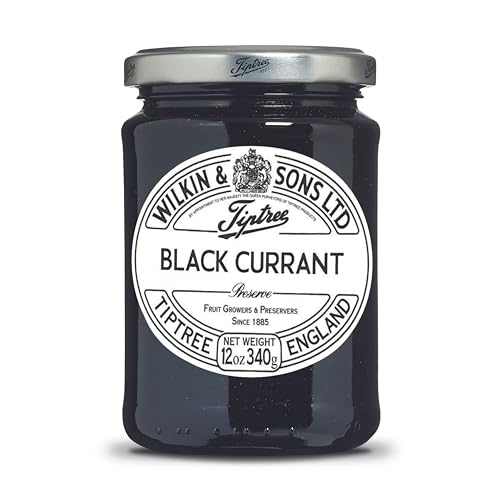 Tiptree Black Currant Preserve, 12 Ounce Jar