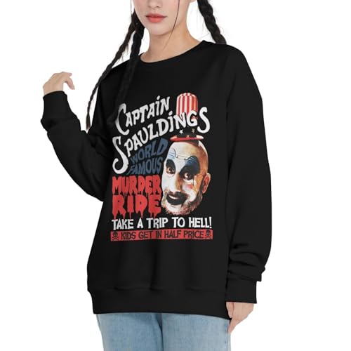 HMLTD Rob Terror Movies Zombie Classic Unisex Sweatshirt Singer Graphic Sweatshirt Black