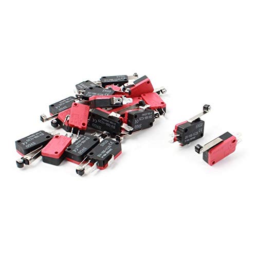 SV-166-1C25 10pcs x Micro Limit Switch Long Hinge Roller Arm Snap Action LOT New