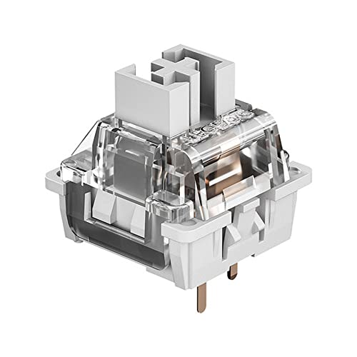 EPOMAKER LEOBOG Graywood V3 Switch Set, Linear, 40g, 3 Pins, 100 Pieces for Customizing Keyboards