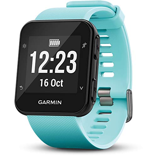 Garmin Forerunner 35, Easy-to-Use GPS Running Watch, Frost Blue, 1 (010-01689-02)