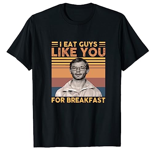 Jeffrey Dahmer Shirt, What's for Dinner Cotton T-Shirts Black