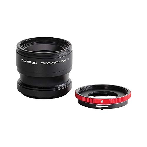 OM SYSTEM OLYMPUS Telephoto Tough Lens Pack (Lens and Adapter) for TG-1,2,3,4,5 & 6 Cameras