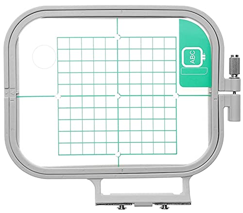 YEQIN Embroidery Hoop for Brother SE600 SE400 SE625 SE270D SE350 SE400 900D 950D Innovis Babylock Brother Embroidery Machine Hoop (4x4in - SA432)