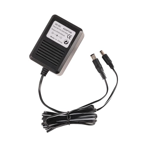 SNES Power Supply, NES Power Supply, 3 in 1 AC Power Cord Compatible with Super Nintendo SNES NES Genesis1 US Version
