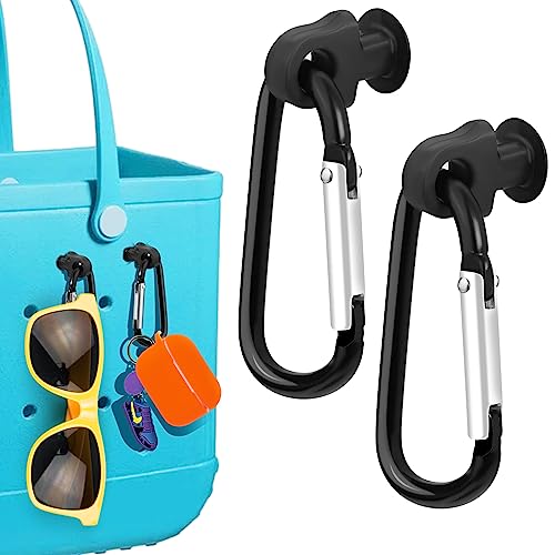 Mity rain 2pcs Key Holder for Bogg Bag, Accessories for Bogg Bags Original X Large, Insert Charm Carabiner Keychain Compatible with Bogg Bag Beach Tote Bag for Finding Your Keys In Your Bag Quickly