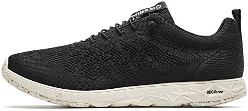 Icebug Eli RB9X Walking Shoe with Traction Sole, Black, 08.0